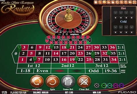 lucky spin european roulette